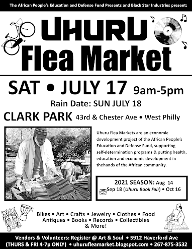 One Africa! One Nation! Uhuru Flea Market- July 17th from 9a-5p