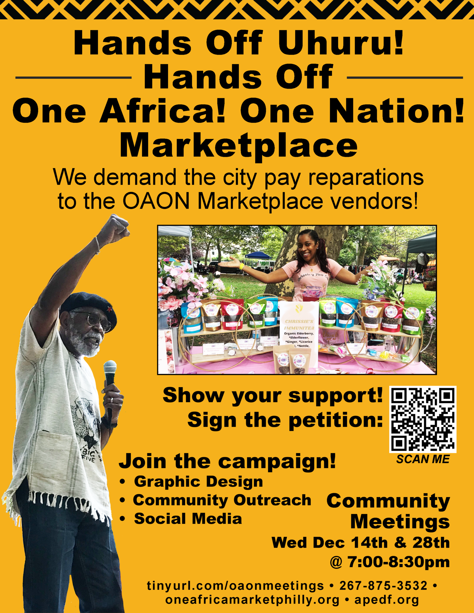 One Africa! One Nation Uhuru Flea Market One Africa! One Nation